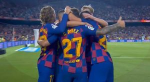 Liga : FC Barcelone 5 - Mallorca 2