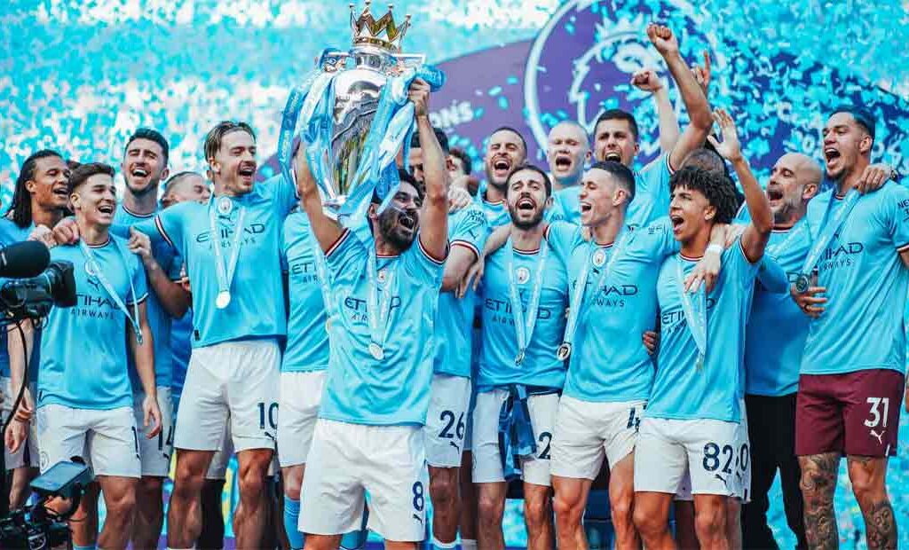 Sacre manchester City Premier League