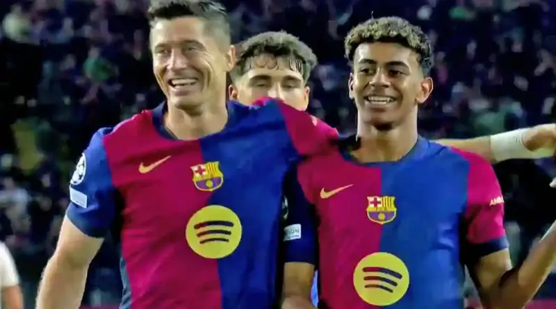 C1 : Raphinha conduit le FC Barcelone à une victoire éclatante contre le Bayern Munich (4-1) – Vidéo