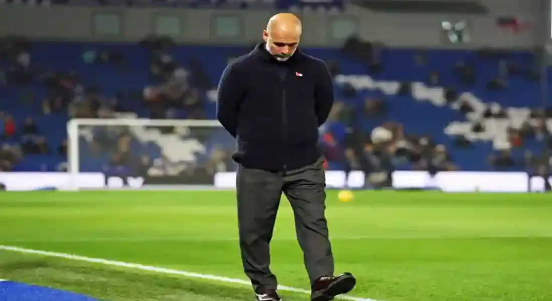 Saison Délicate de Pep Guardiola avec Manchester City : Une Lutte pour Retrouver le Sommet