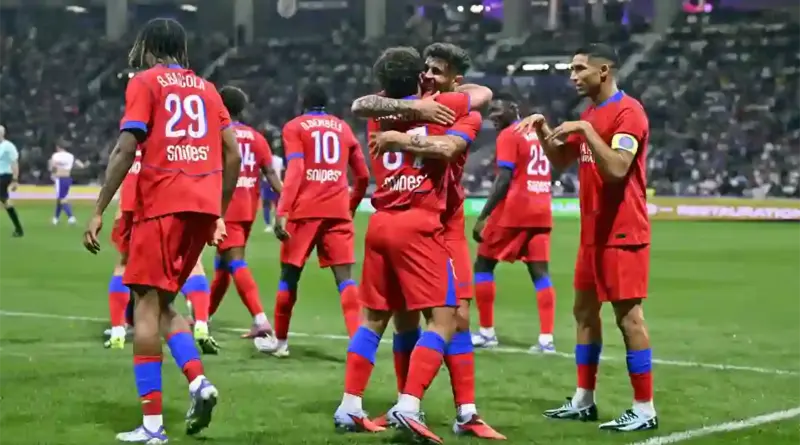 Ligue 1: La Machine à Buts du PSG Détruit Toulouse à Domicile – Vidéo