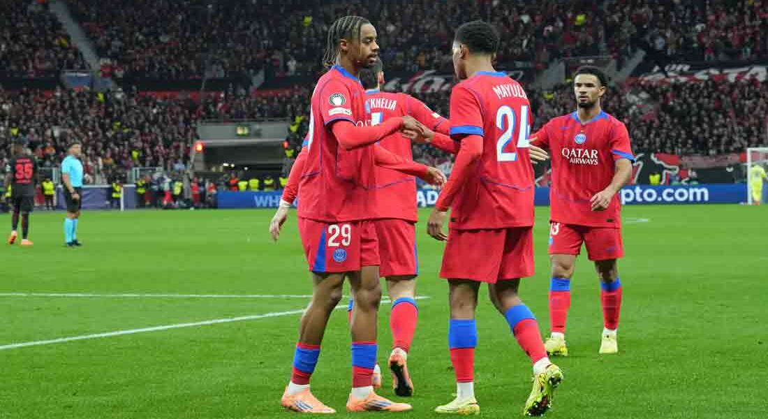 Le PSG terrasse Leverkusen : Les Images du récital européen à l’allemande (7-2) Le PSG terrasse Leverkusen : Les Images du récital européen à l’allemande (7-2)