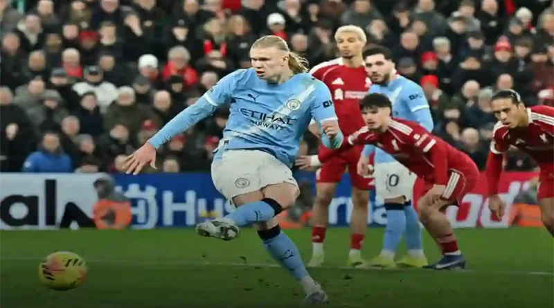 Premier League :  Manchester City domine Liverpool à Anfield – Vidéo